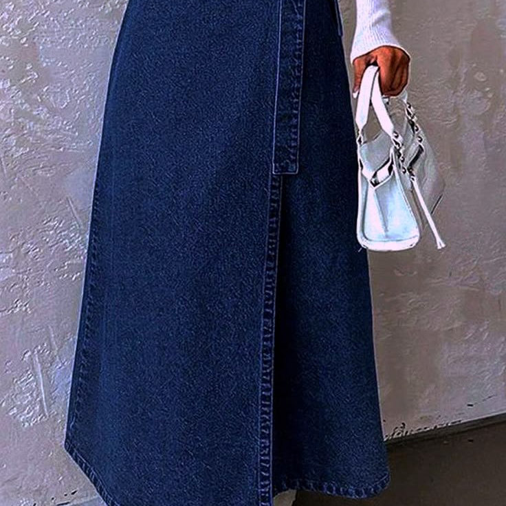 jupe jean classe