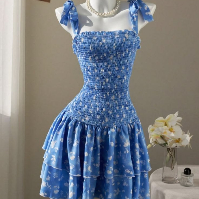 robe courte évasée